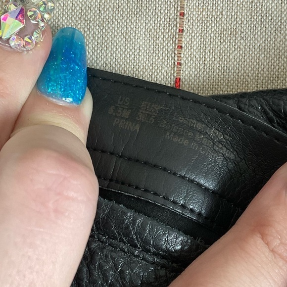 💐HP💐 Sam Edelman Prina Studded Soft Black Leather Knee High Riding Boots 6.5 - Picture 9 of 11